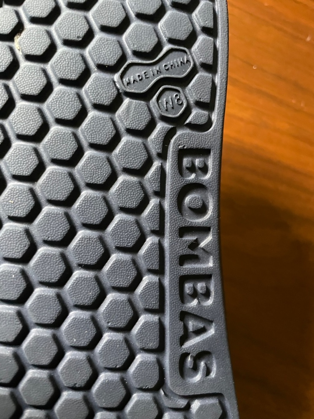 Bombas navy blue Minimal Double-Strap Slide Sandal - Picture 4 of 4